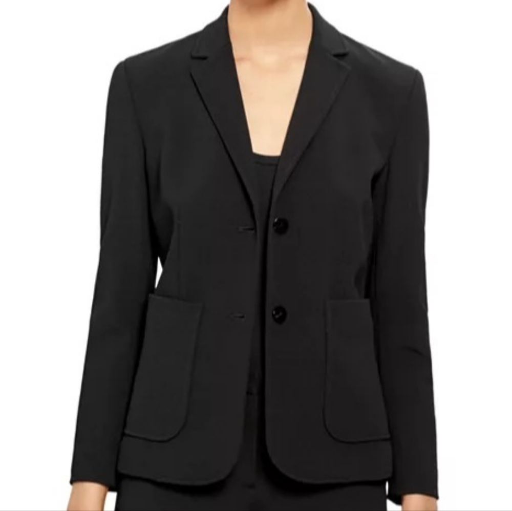 TheoryClassic Shrunken Blazer Women's  Blazer Black Color